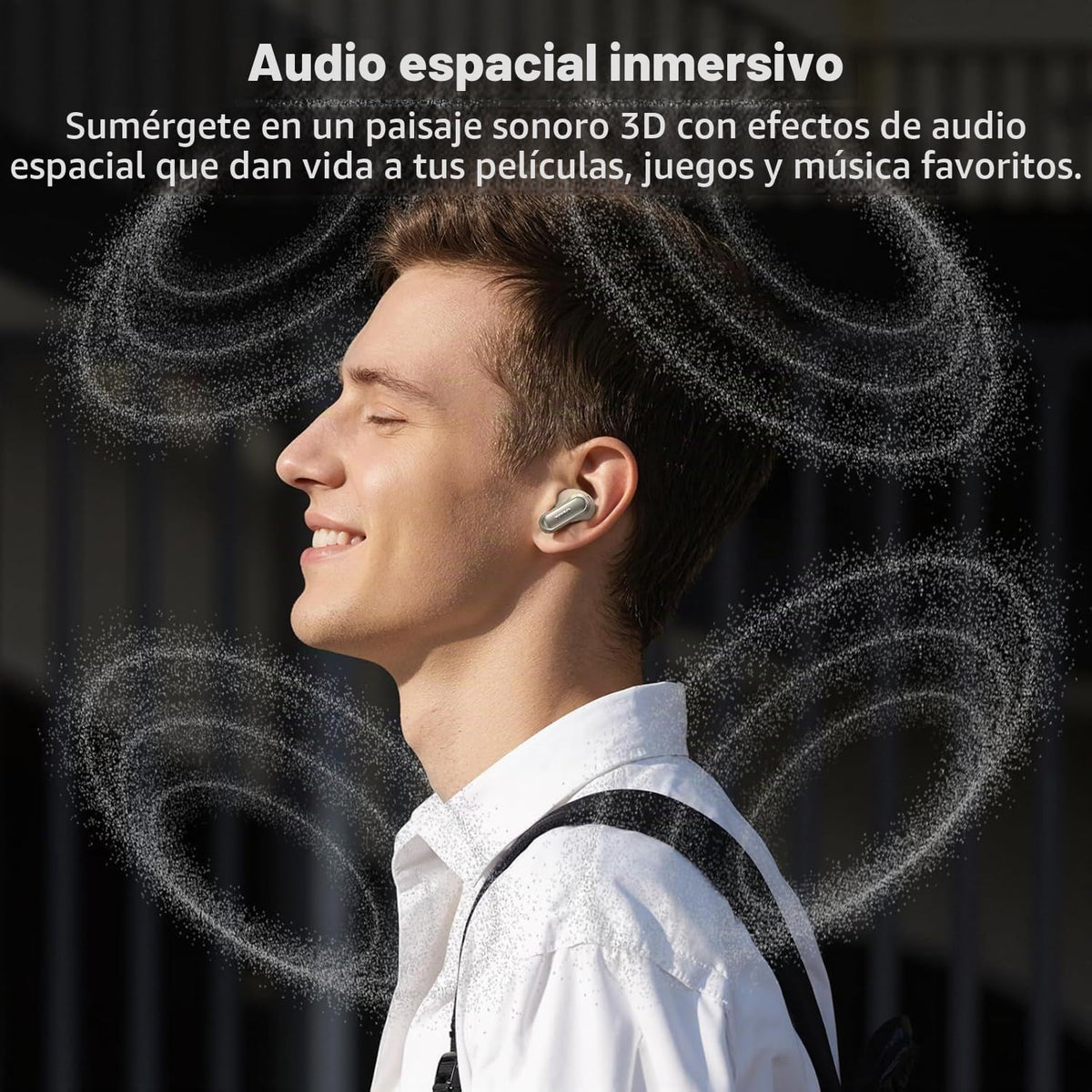 TOZO NC20 Auriculares inalámbricos con cancelación activa de ruido...