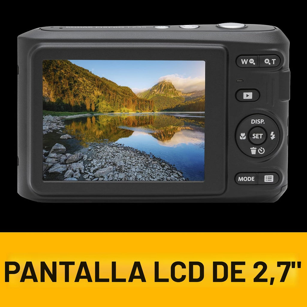 KODAK PIXPRO FZ45 - Cámara digital compacta de 16 MP, zoom óptico 4...