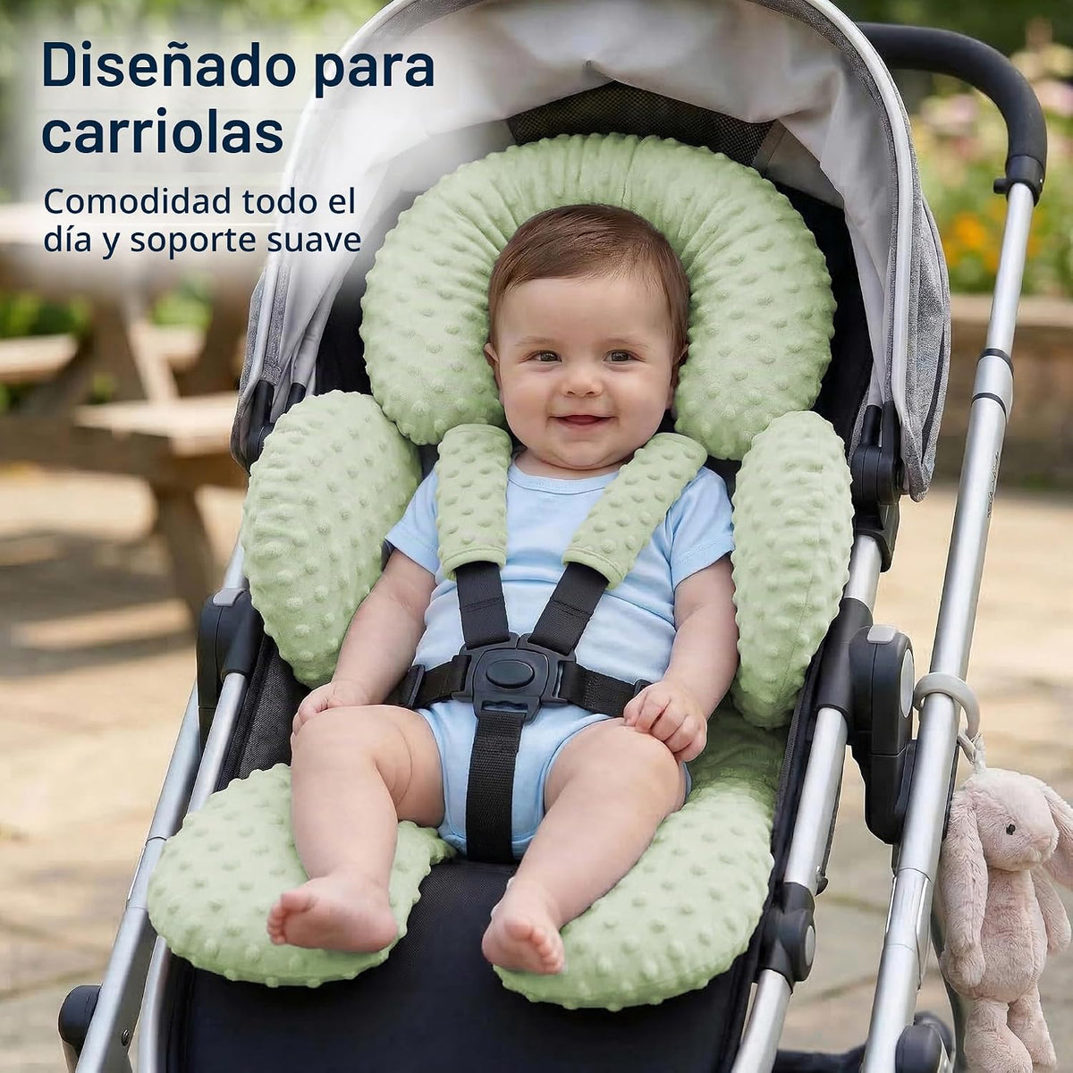 Pro Goleem Inserto de asiento de automóvil infantil, soporte para e...