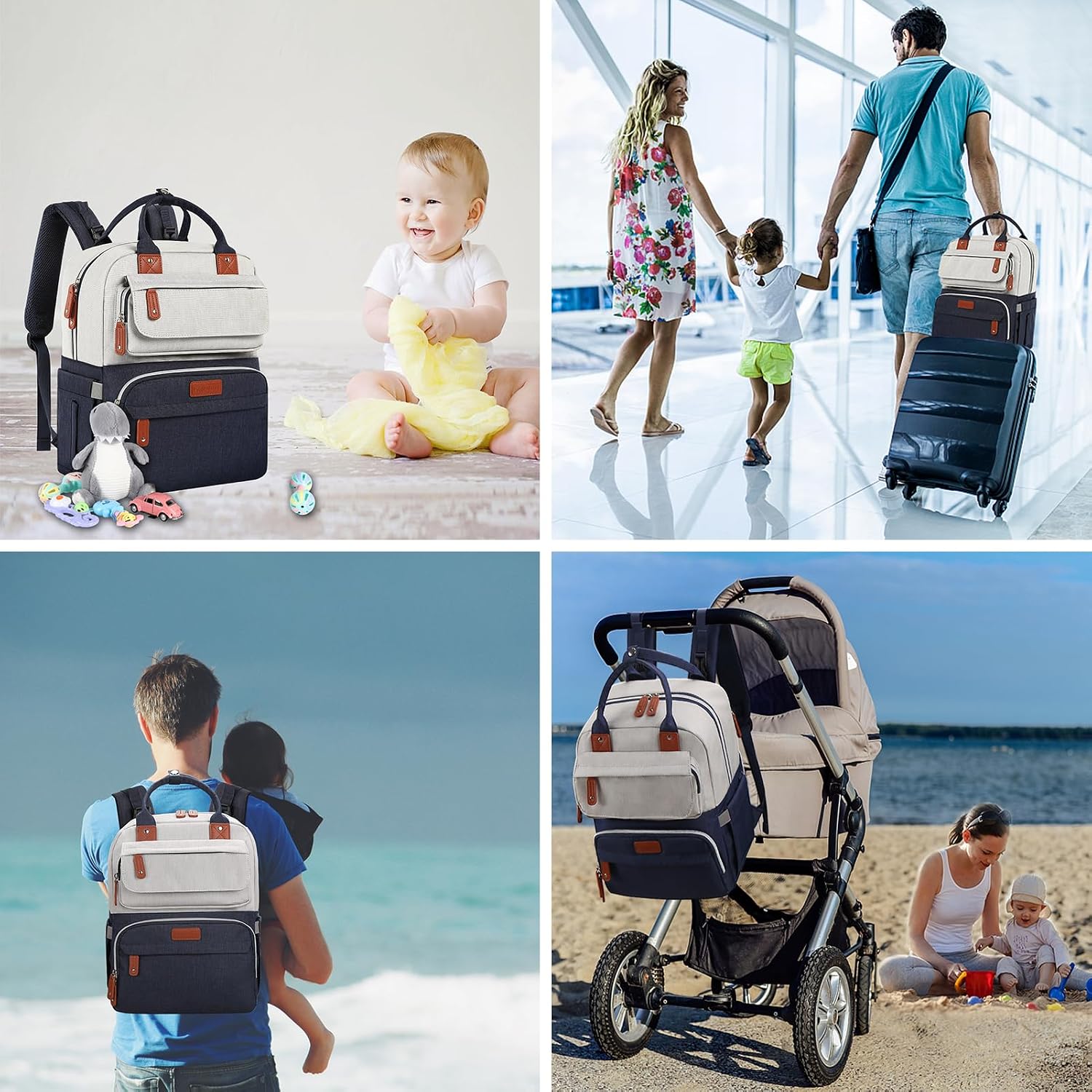 Legestori Mochila para Pañales, Bolsa de Pañales para Bebé Niño, Bo...