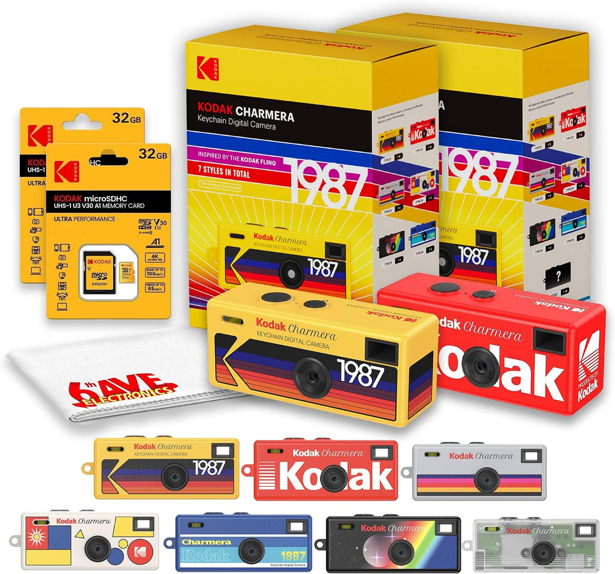 Kodak Charmera - Caja ciega para cámara digital, paquete de 2 unida...