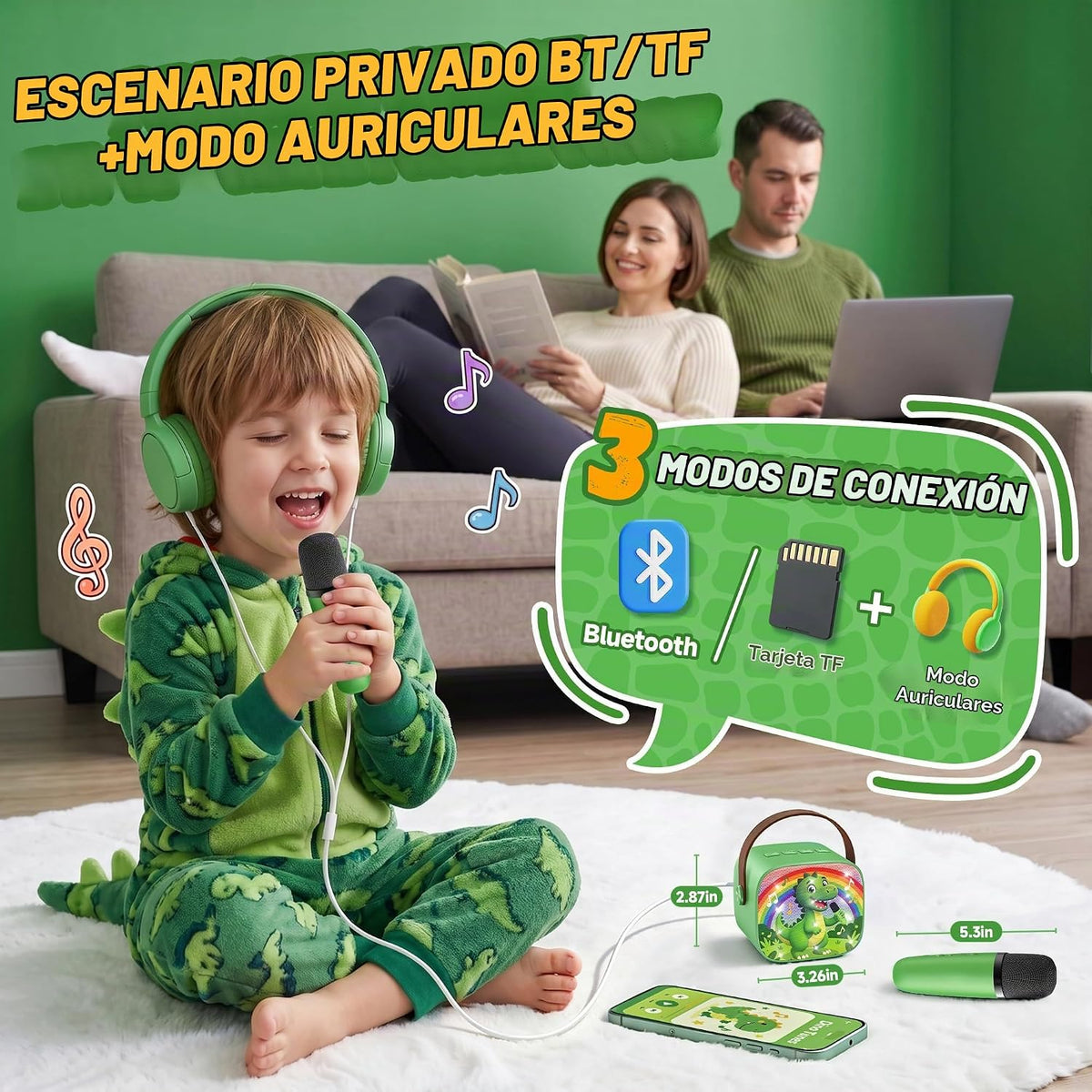 YLL Máquina de karaoke para niños, los mejores regalos de cumpleaño...