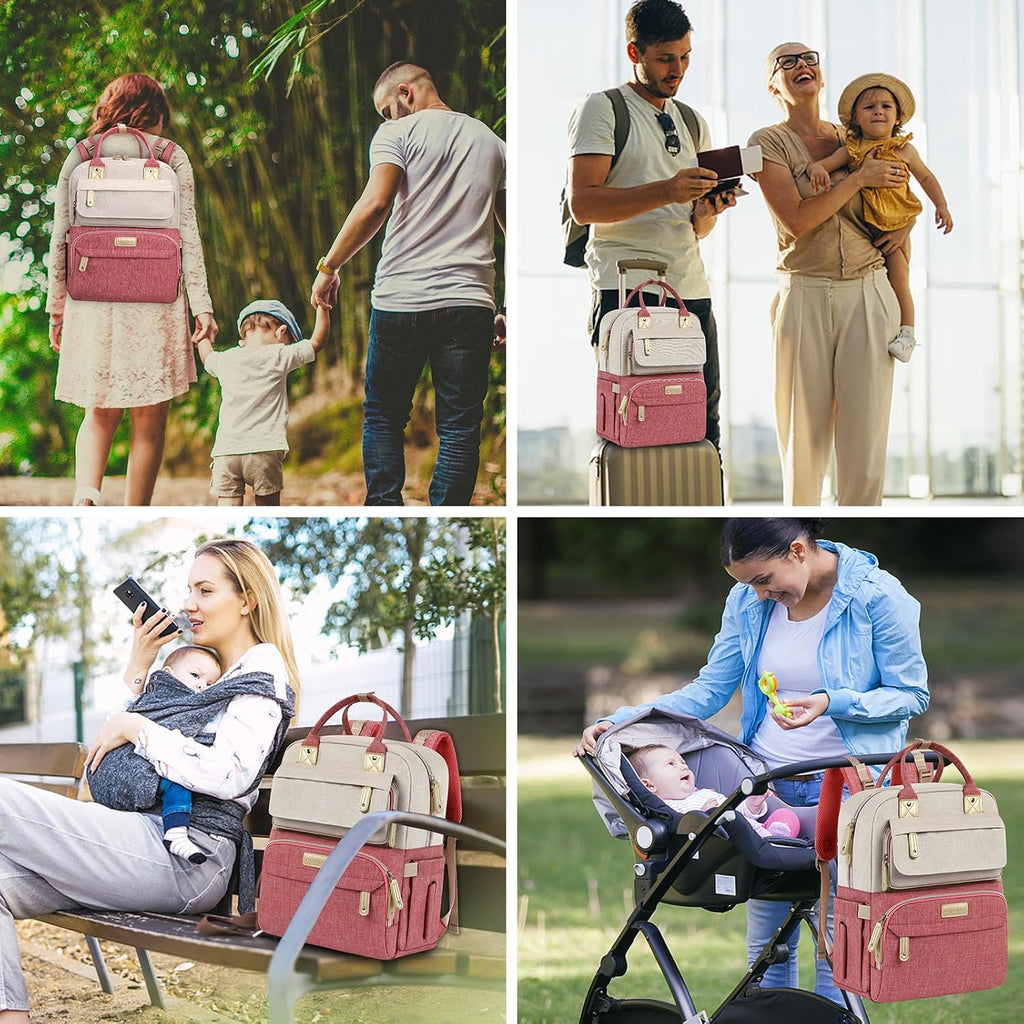Legestori Mochila para Pañales, Bolsa de Pañales para Bebé Niña, Mo...