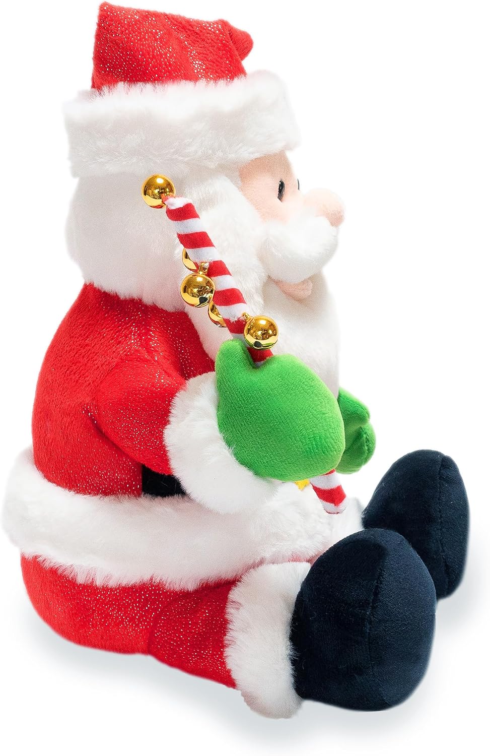 Cuddle Barn - Papá Noel Jingling | Juguete de peluche navideño de P...