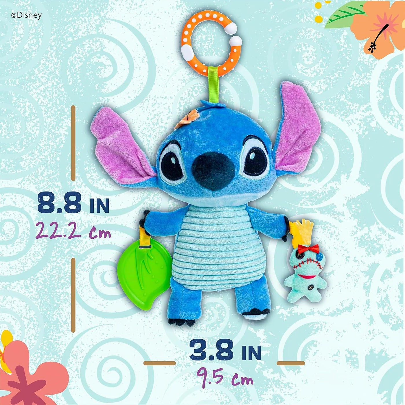 Disney Baby Lilo &amp; Stitch - Juguete de actividades Stitch On Th...