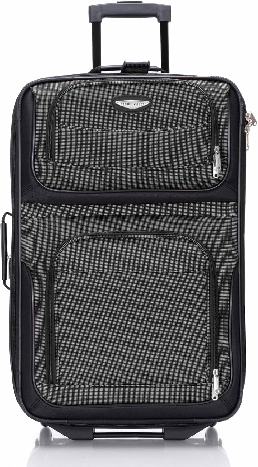 Travel Select Amsterdam maleta vertical ampliable con ruedas, Gris