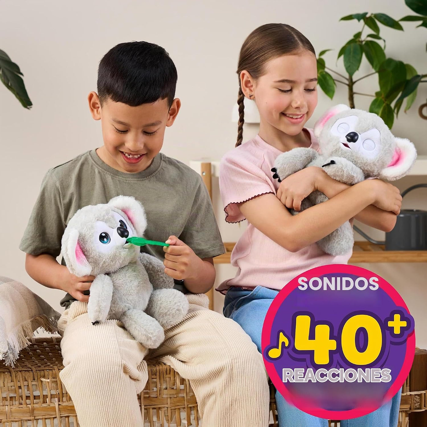 LITTLE LIVE PETS Mi Bebé Koala Kiki, Peluche Koala | Peluche intera...