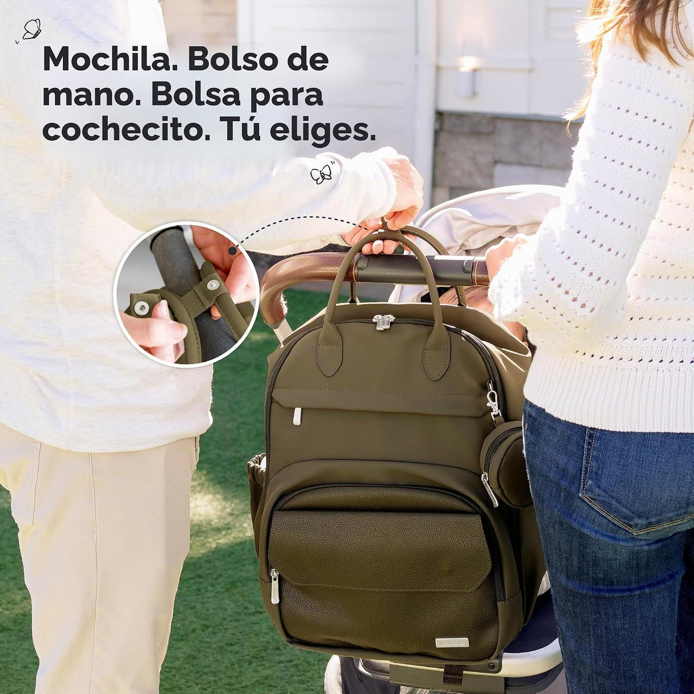 KeaBabies - Mochila para pañales, mochilas de viaje para pañales (o...
