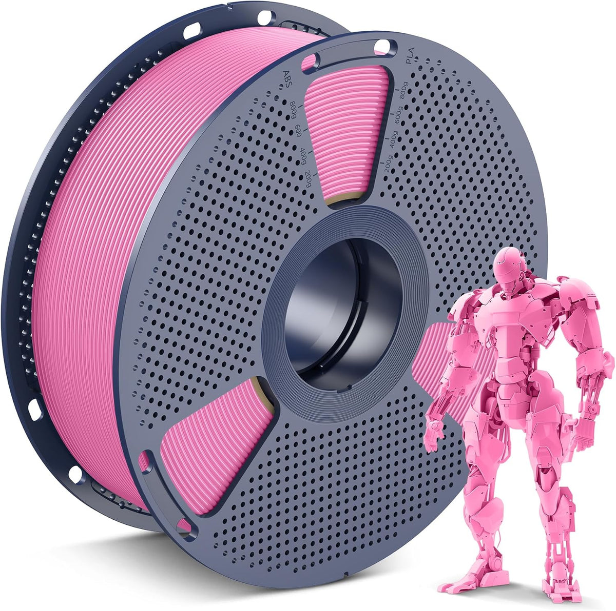 SUNLU Filamento PLA para impresora 3D, rosa, 2.2 lbs | Filamento PL...
