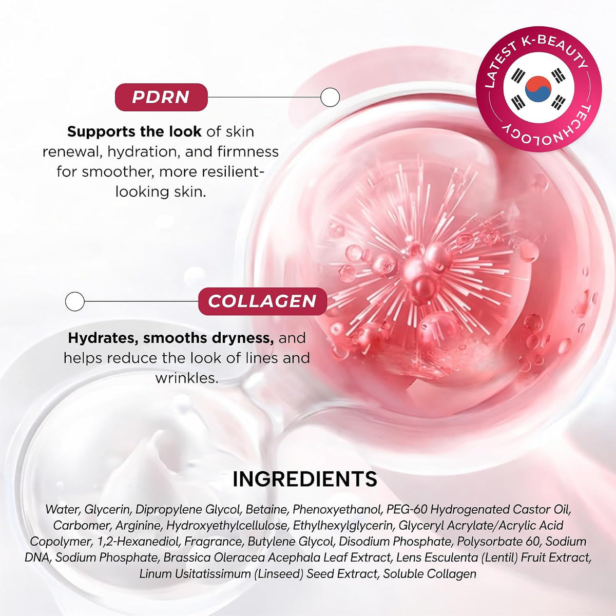 Clear Beauty Suero PDRN con colágeno \u2013 Dermatológicamente prob...