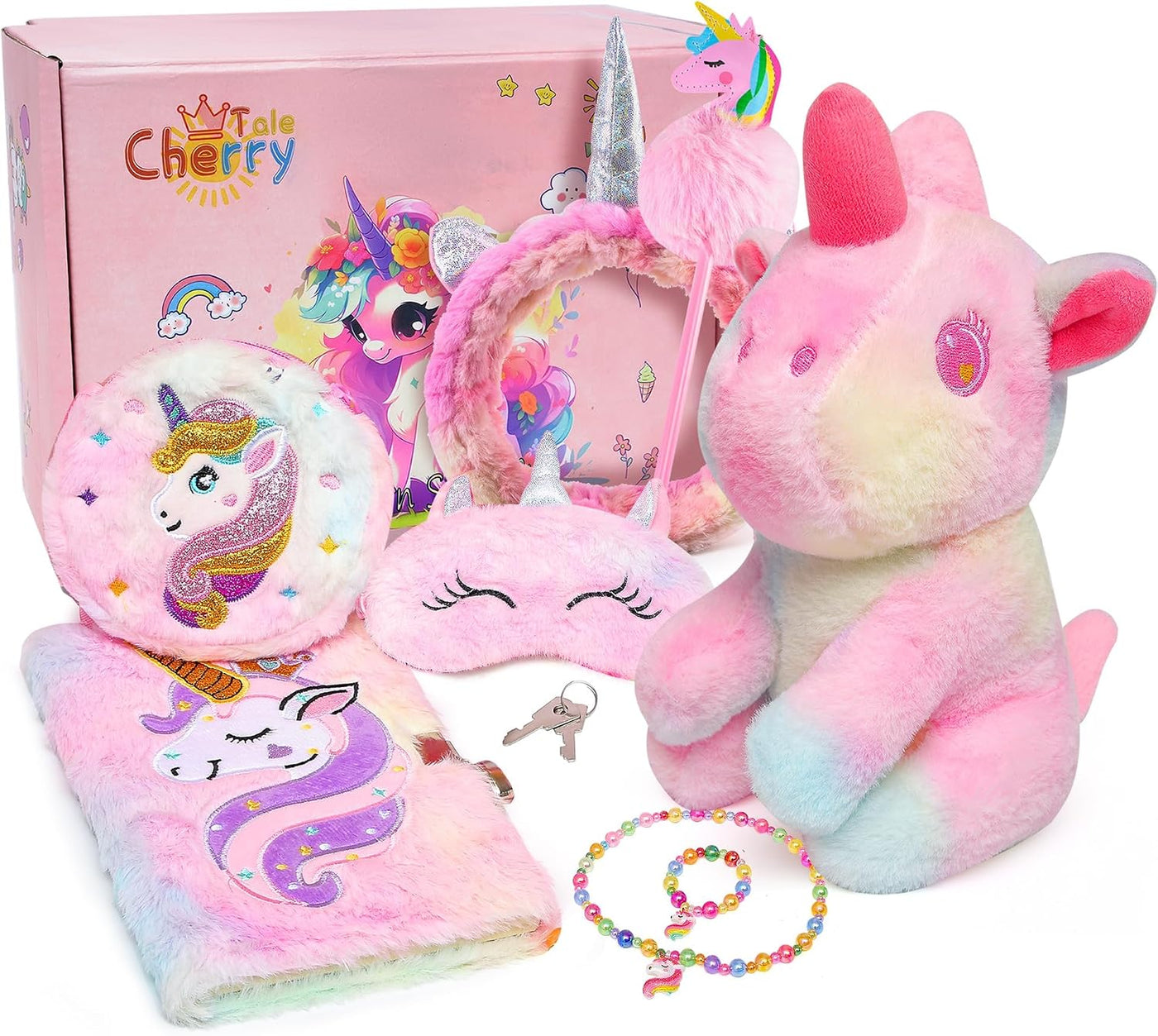 Cherry Tale Juguetes de unicornio para niñas de 4 a 6 años, regalos...
