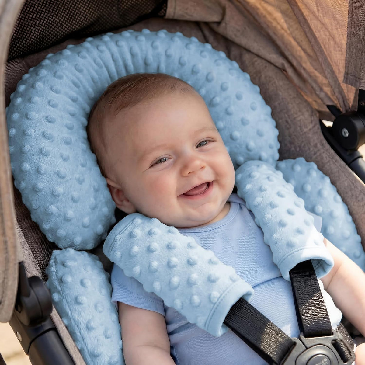 Pro Goleem Inserto de asiento de automóvil infantil, soporte para e...