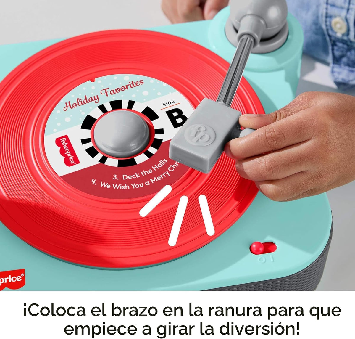 Juego de tocadiscos Fisher-Price Deluxe Rockin\u2019 | Tocadiscos d...