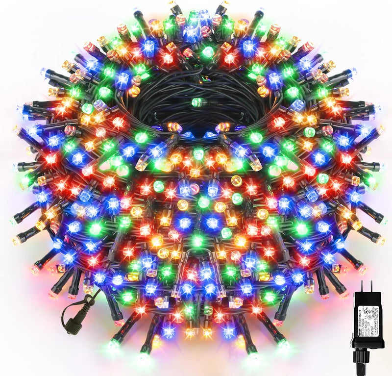 VTECHOLOGY 800 LED Multicolor Luces de Navidad Árbol de Navidad Luz...