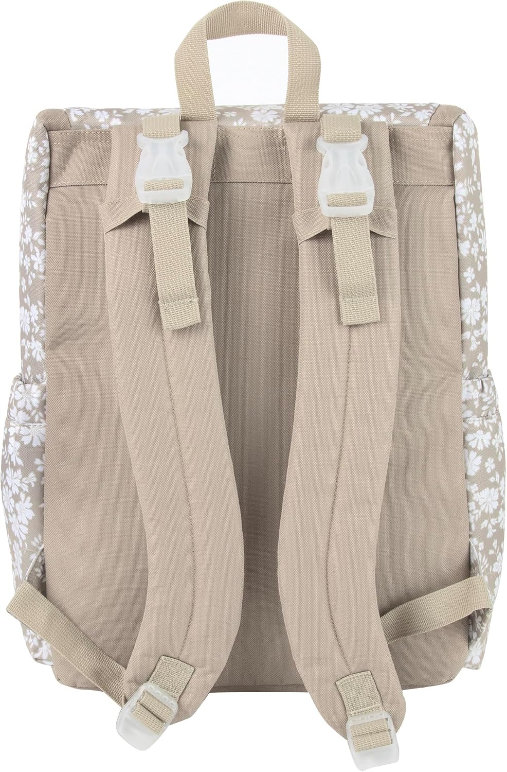 Mochila multifuncional floral para pañales y bolsa de viaje para be...