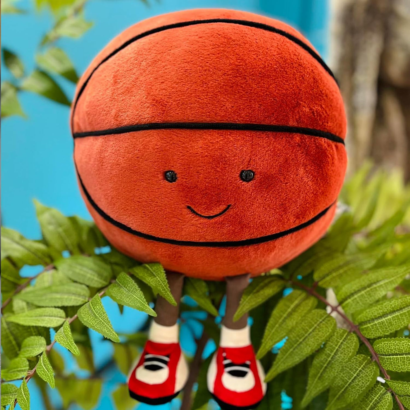 MUALML - Lindo juguete de peluche de baloncesto, gracioso regalo de...