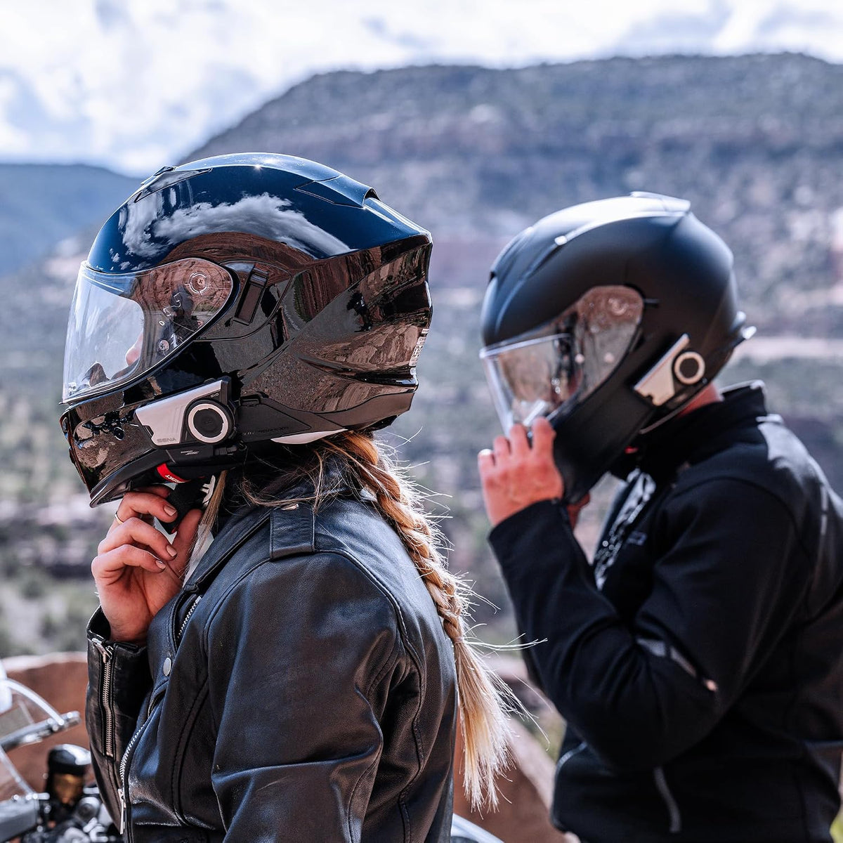 Sena 60S EVO - Auriculares de comunicación Bluetooth para motocicle...