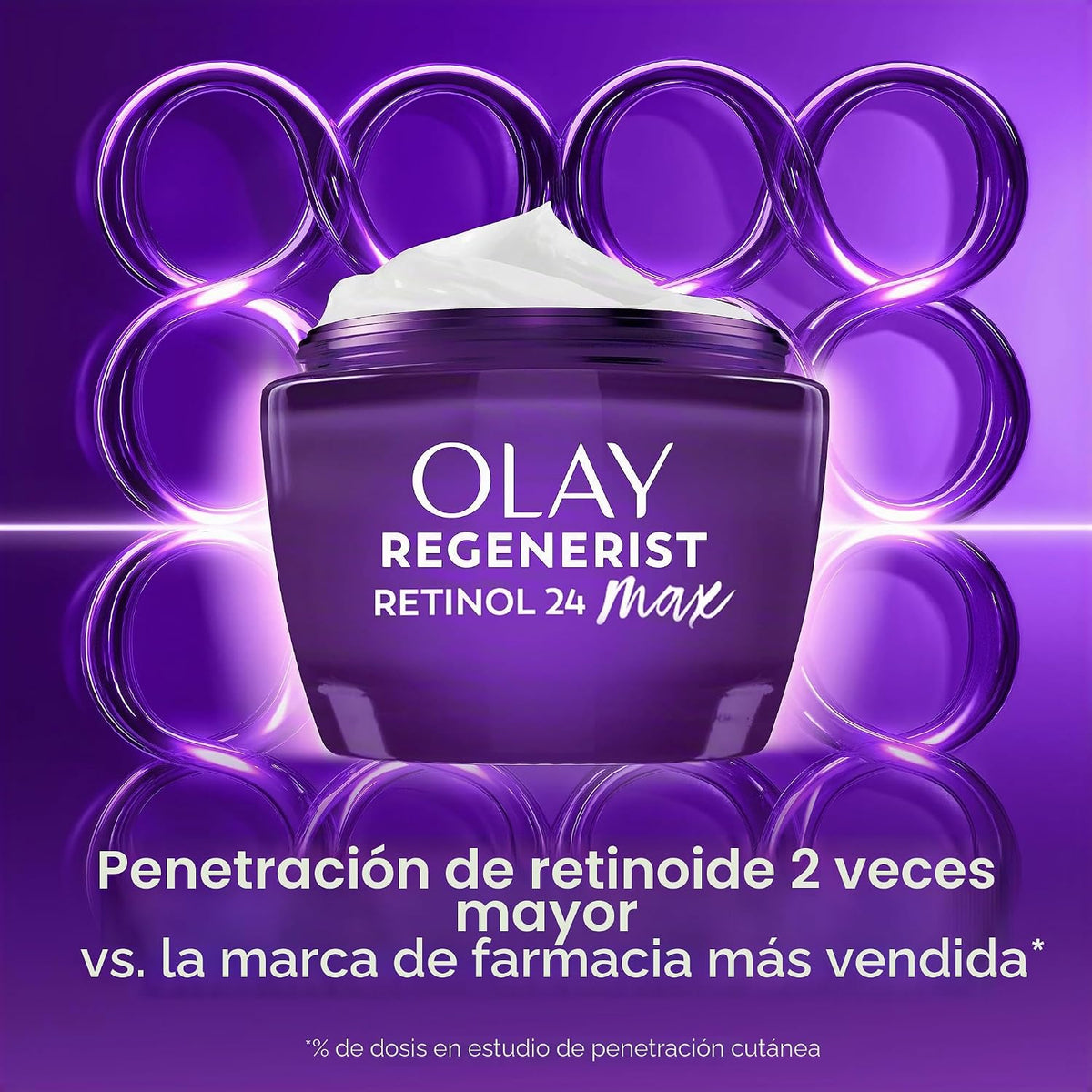Olay Crema de noche de retinol para mujer, MAX, antienvejecimiento,...