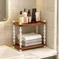 iFaveorr Organizador de mostrador de baño de 2 niveles, estante de...