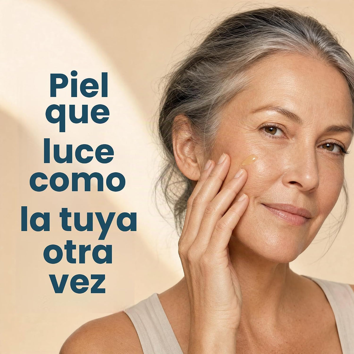 Eva Naturals Suero de retinol, ácido hialurónico y líneas finas, 2...