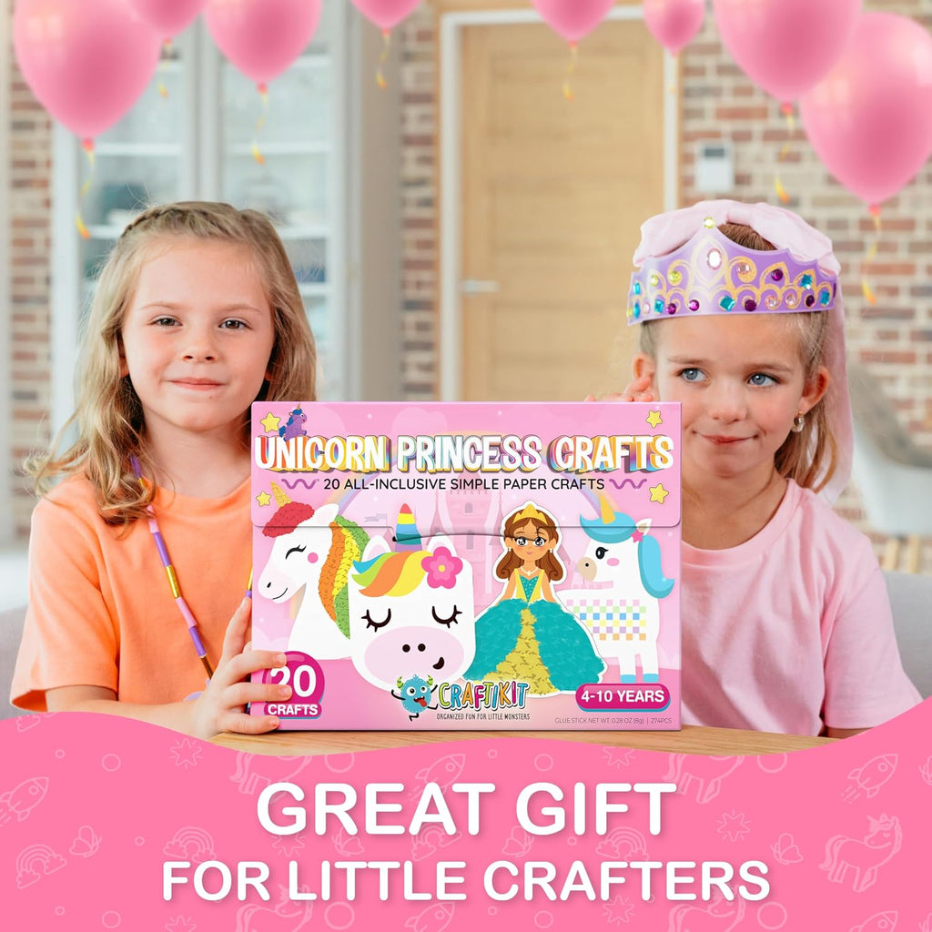 Craftikit® 20 manualidades galardonadas de princesas y unicornios p...