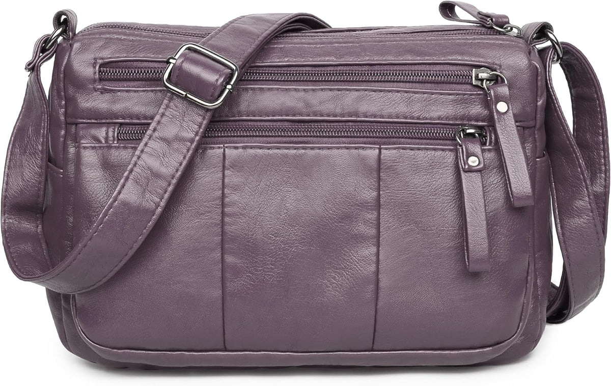 Bolsos VOLGANIK ROCK para mujer de piel sintética suave, bolso de h...