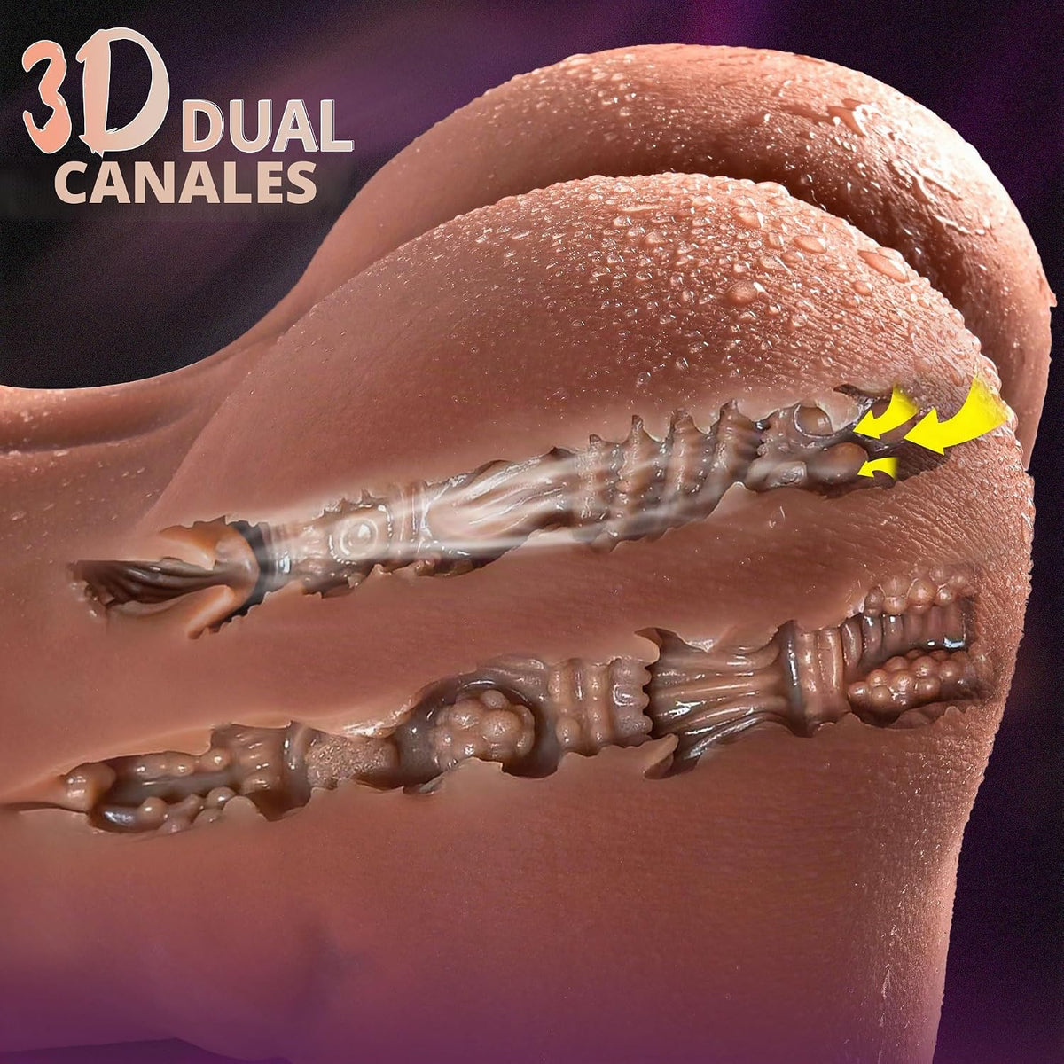 Masturbador masculino de trigo de 6.5 libras, muñeca sexual para ho...