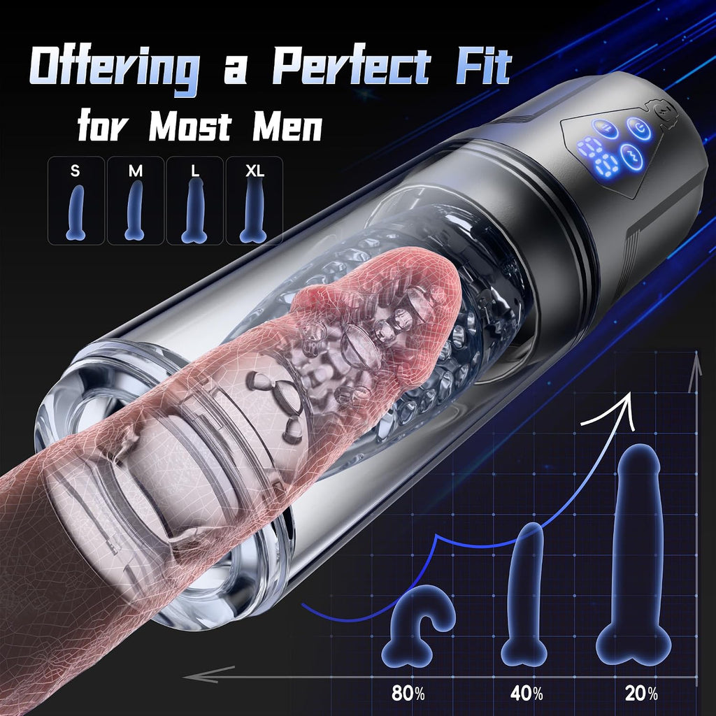 LUMODIA Masturbador Masculino Automático para Hombres, Juguetes Sex...