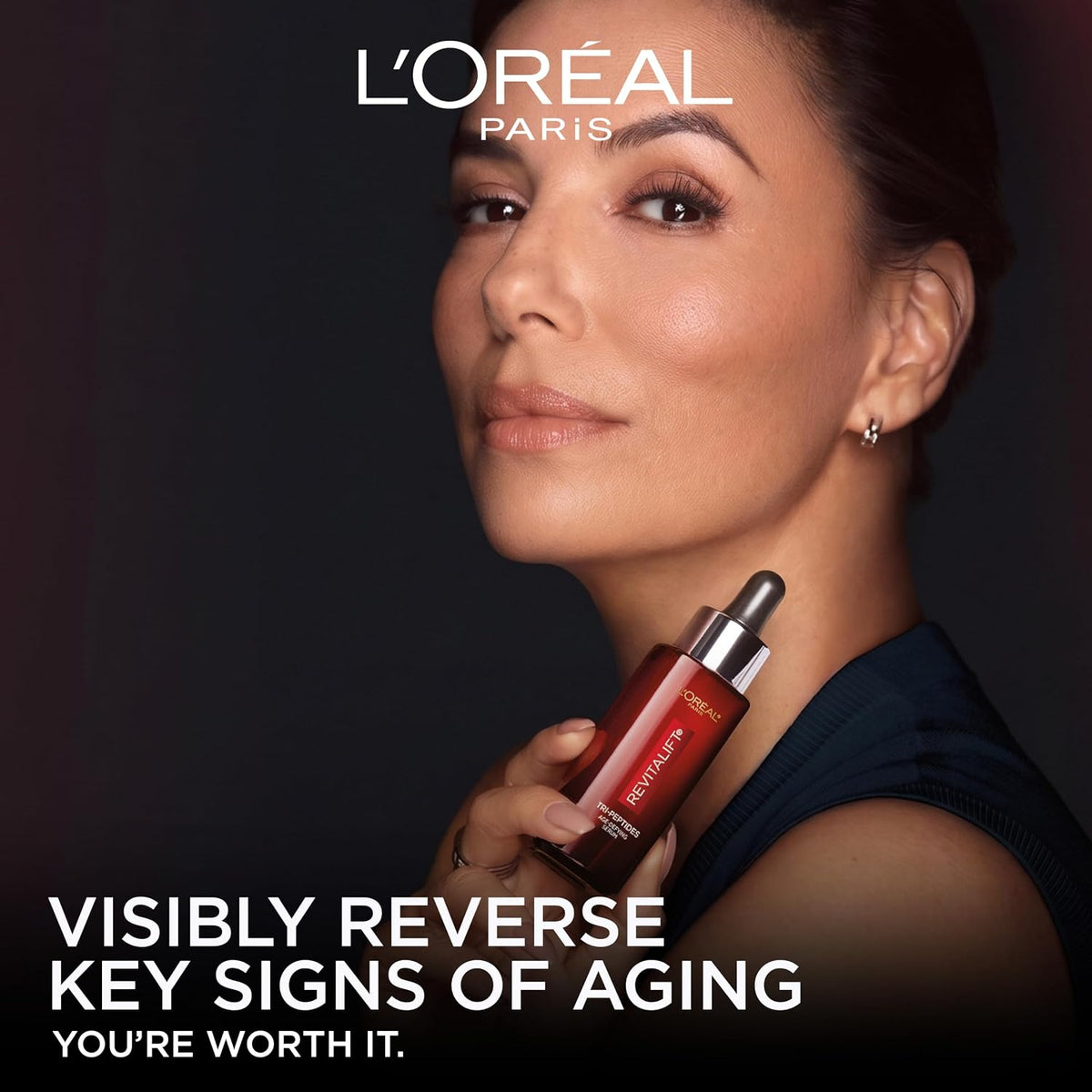 L'Oreal Paris Revitalift Triple Power - Suero facial con triple...