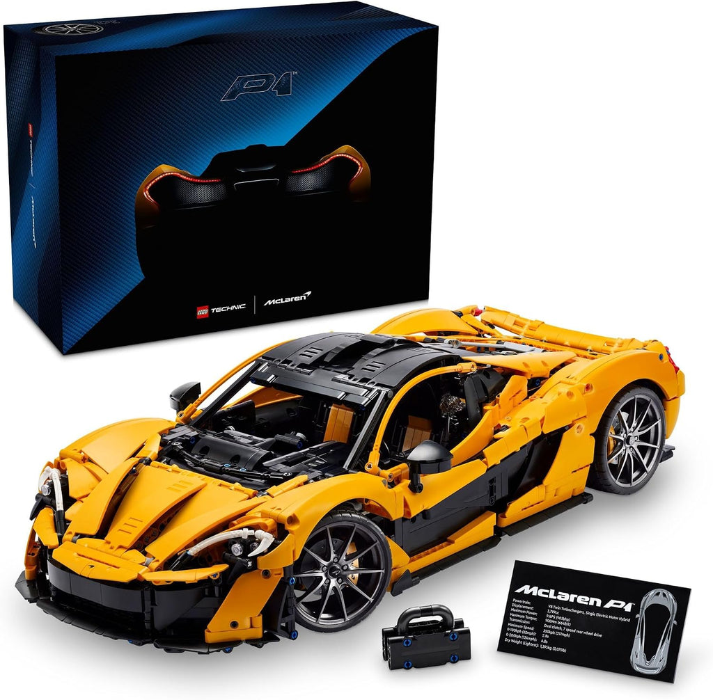 LEGO Technic McLaren P1 Hypercar - Juego de construcción, regalo pa...