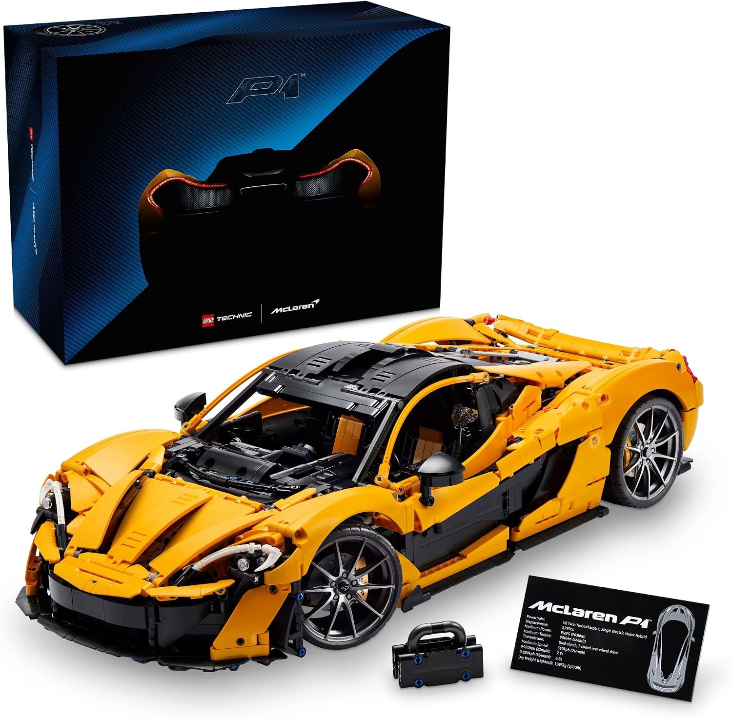 LEGO Technic McLaren P1 Hypercar - Juego de construcción, regalo pa...