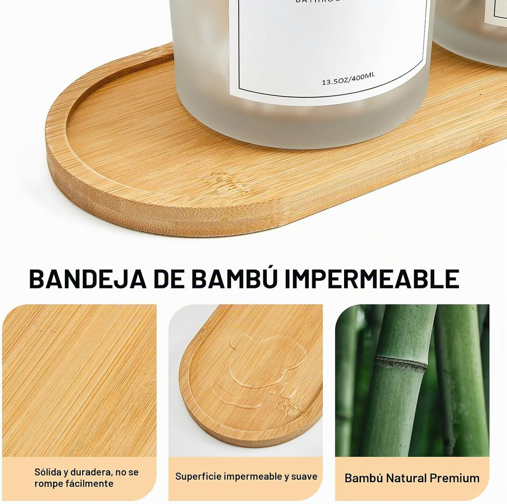 Paquete de 3 Soportes para Hisopos Qtip para Baño con Bandeja, Sopo...