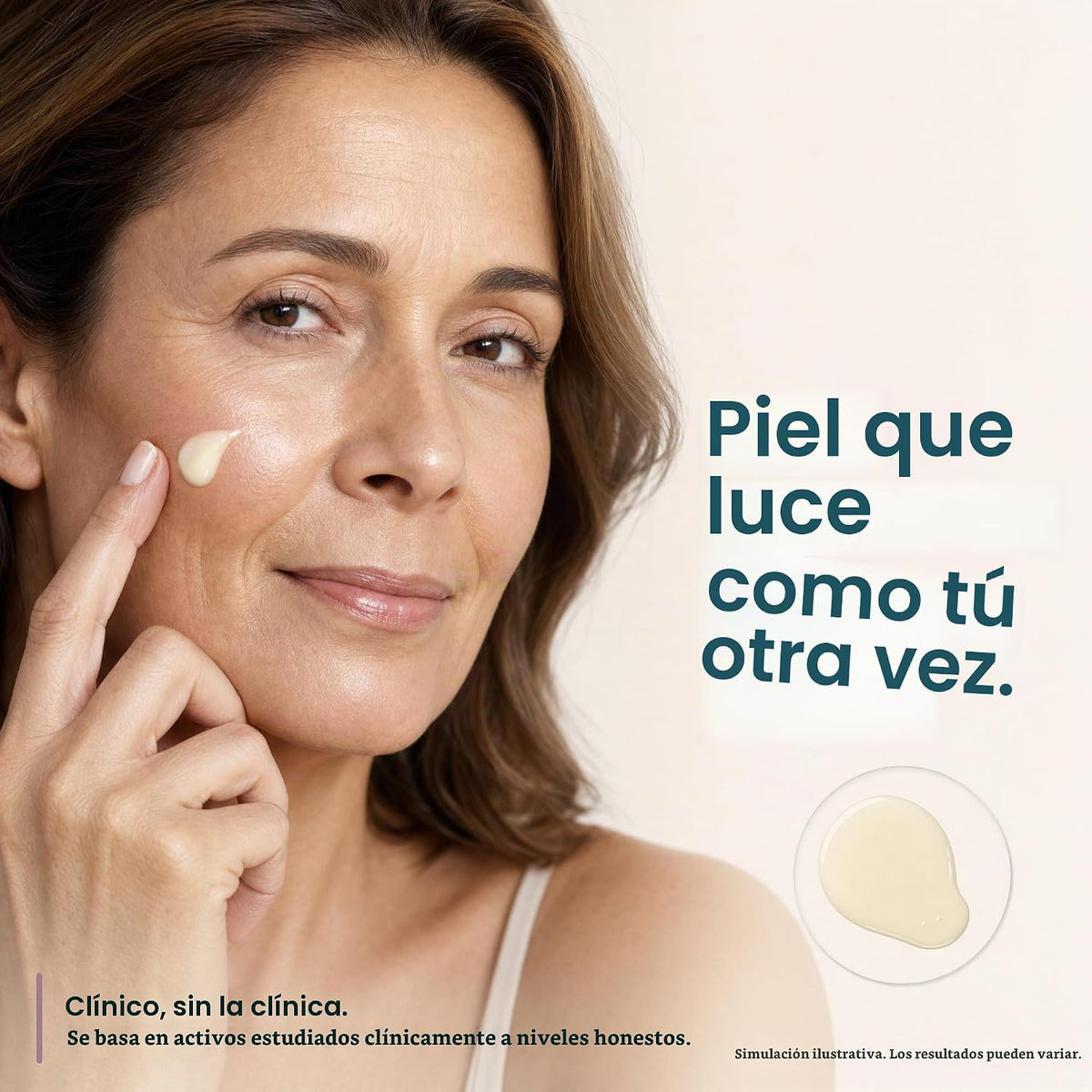 Suero de vitamina C para rostro con retinol y ácido salicílico \u20...