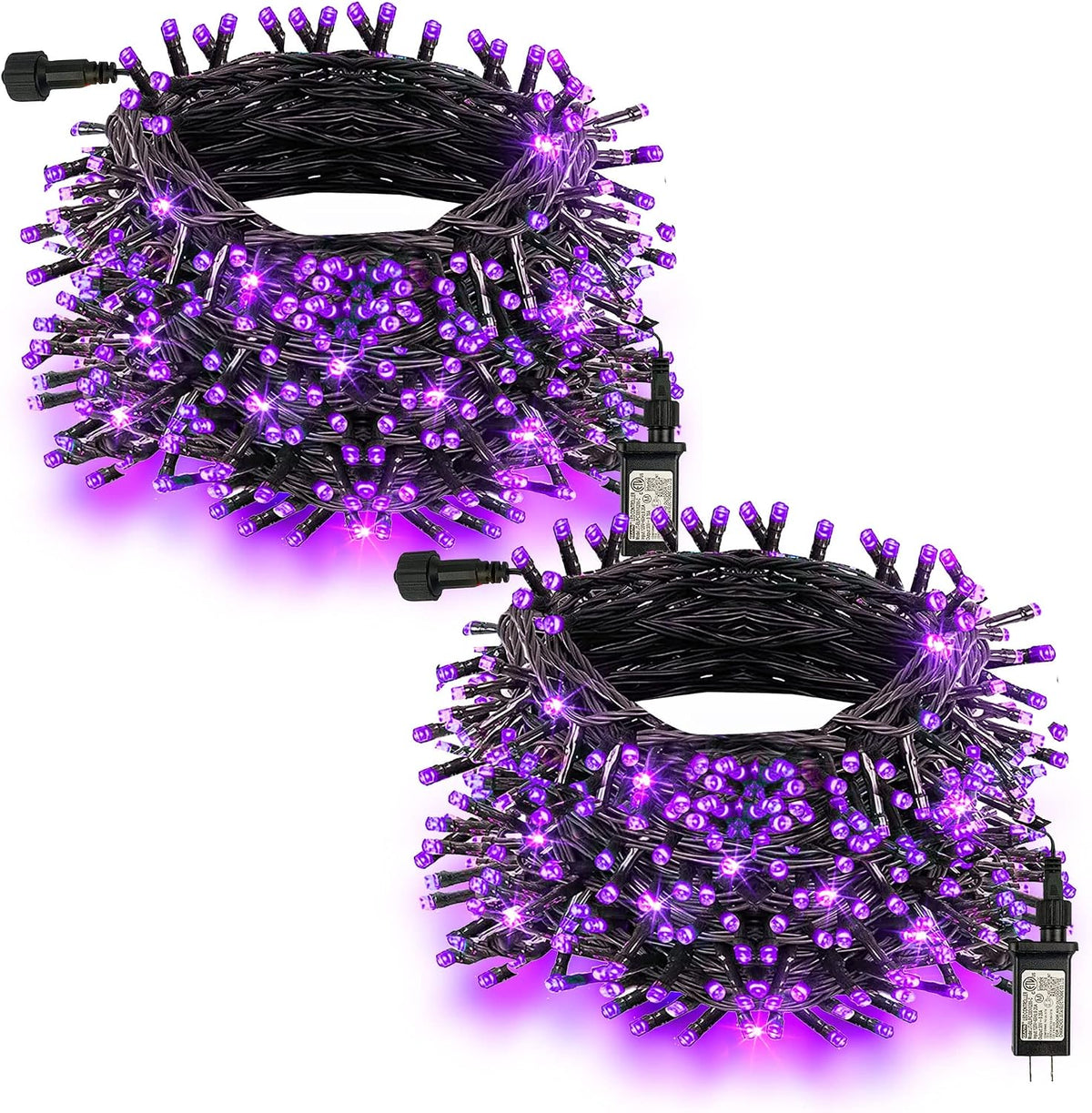TW SHINE Luces de Halloween, 400 LED de 132 pies de luces de Hallow...