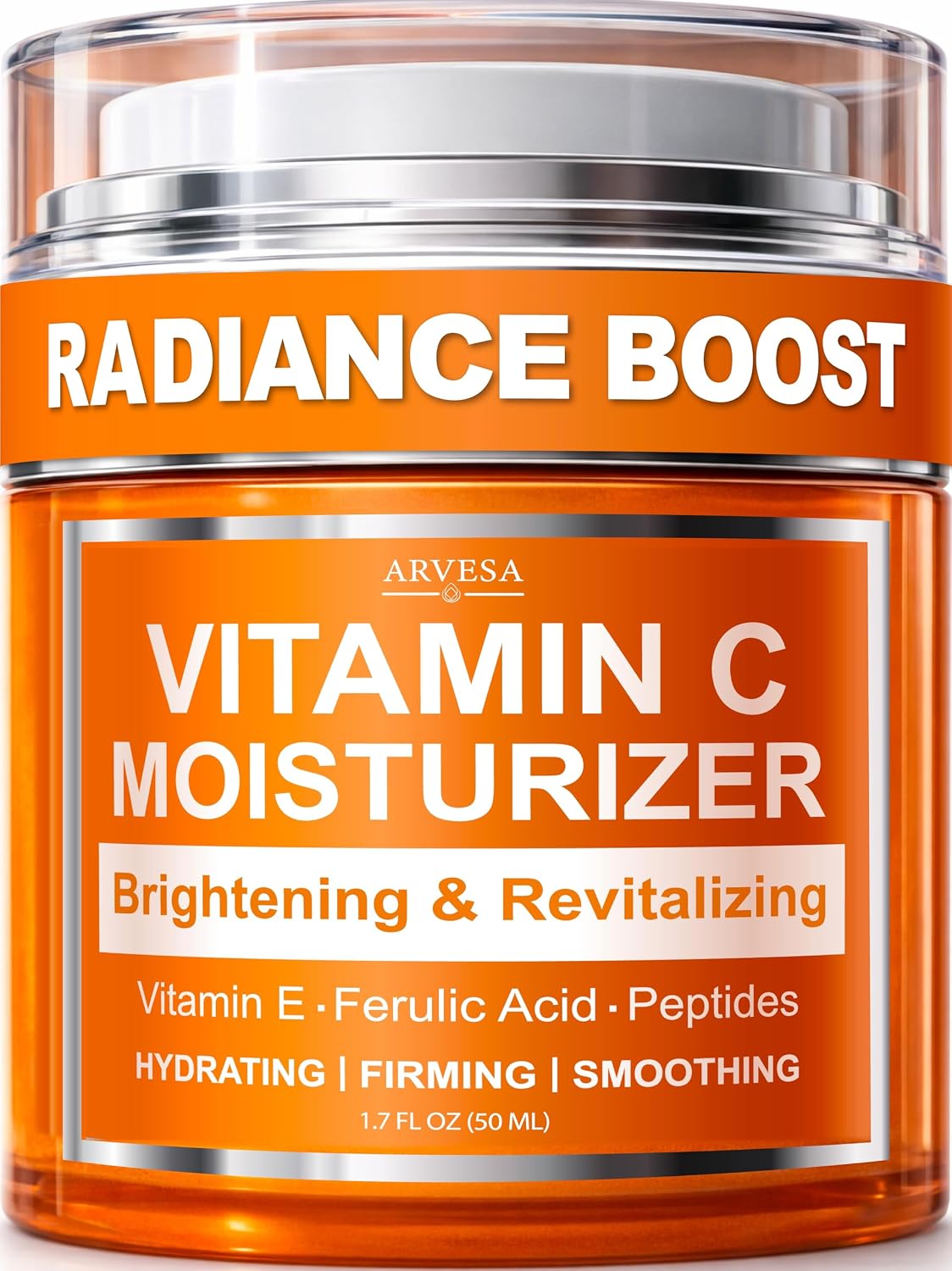 Hidratante de vitamina C para la cara - Crema de vitamina C - Ilumi...