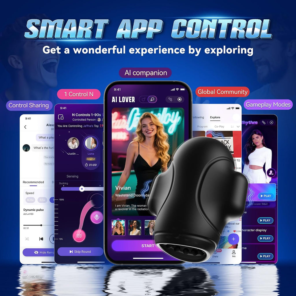 Juguetes Sexuales Masculinos para Hombres Vibrador de Glande - baiw...