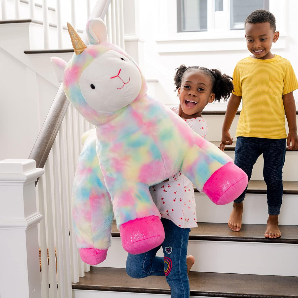 Animal Adventure | Sqoosh2Poof - Animal de peluche gigante, tierno...