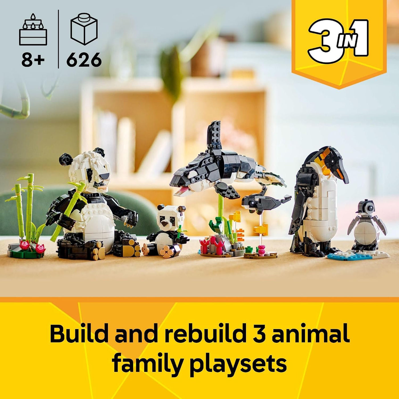 LEGO Creator Familia de Pandas