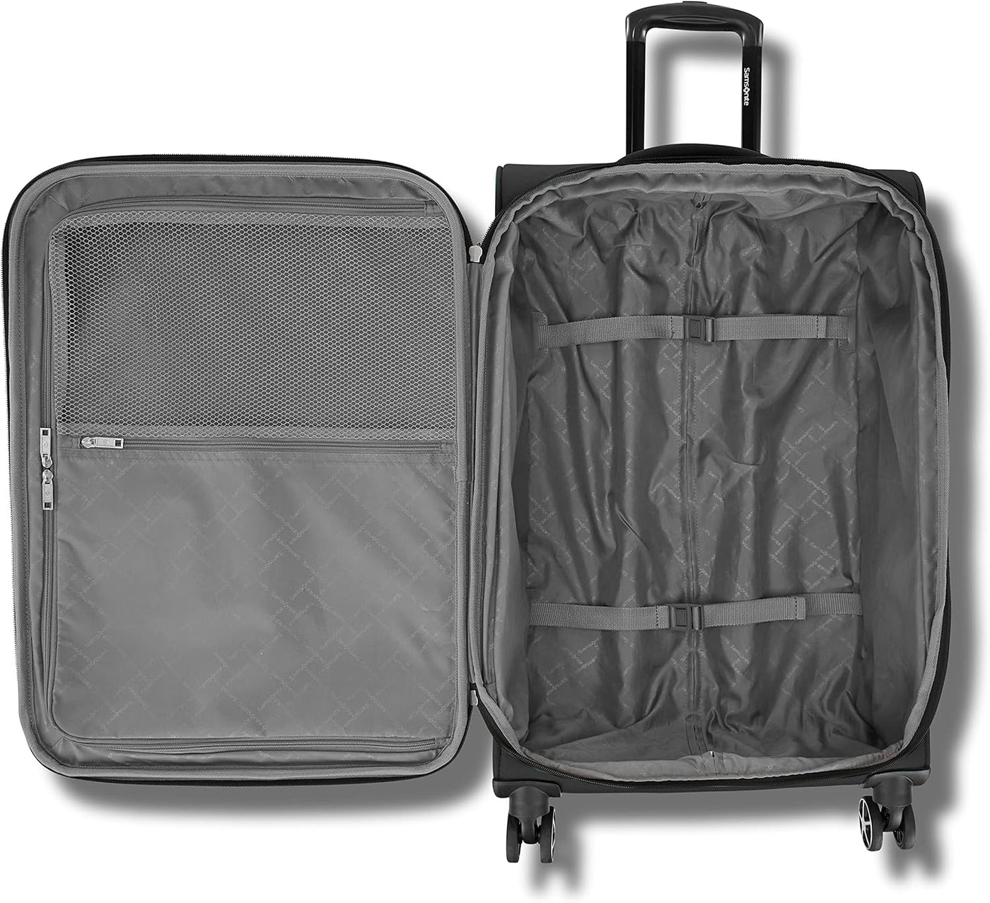 Samsonite Saire LTE Softside - Maleta expandible con ruedas girator...