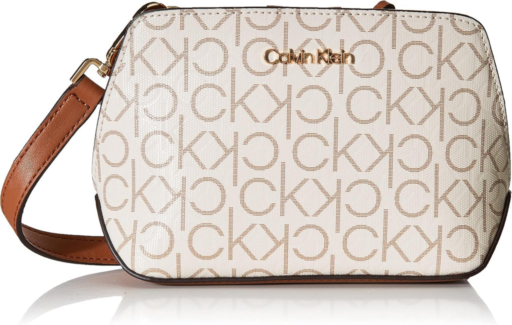 Calvin Klein Lucy - Bandolera cruzada con triple compartimento para mujer