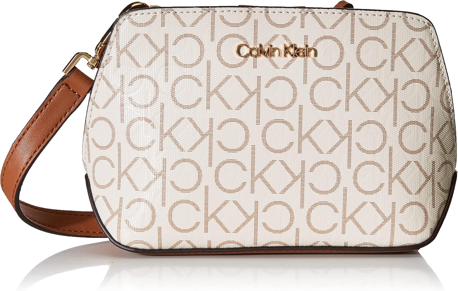 Calvin Klein Lucy - Bandolera cruzada con triple compartimento para mujer