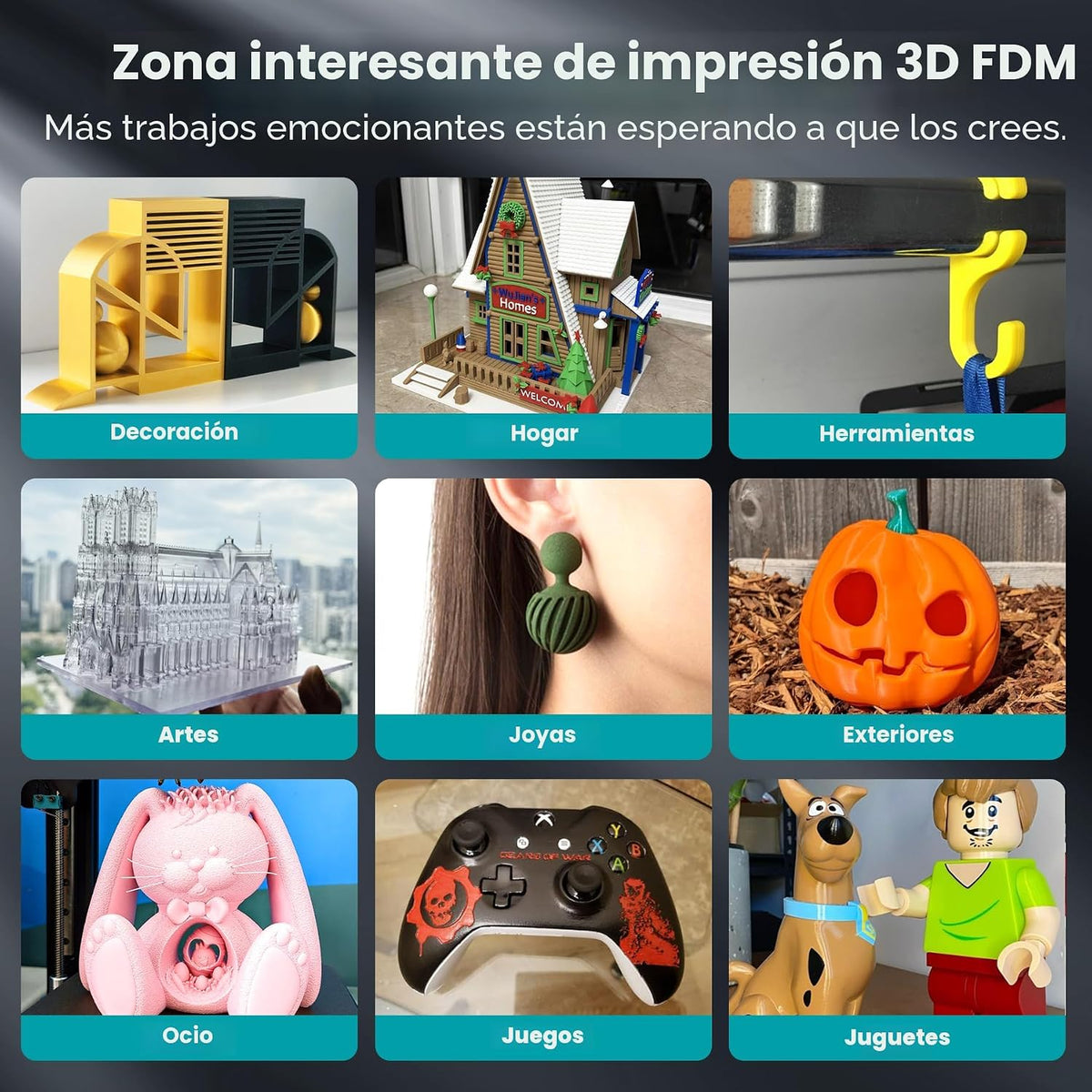 SUNLU PLA filamento para impresora 3D, 1,75 PLA, precisión dimensio...