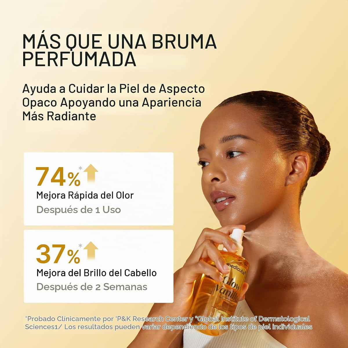 medicube Summer Scent &amp; Dew Duo: suero solar PDRN y fragancia d...