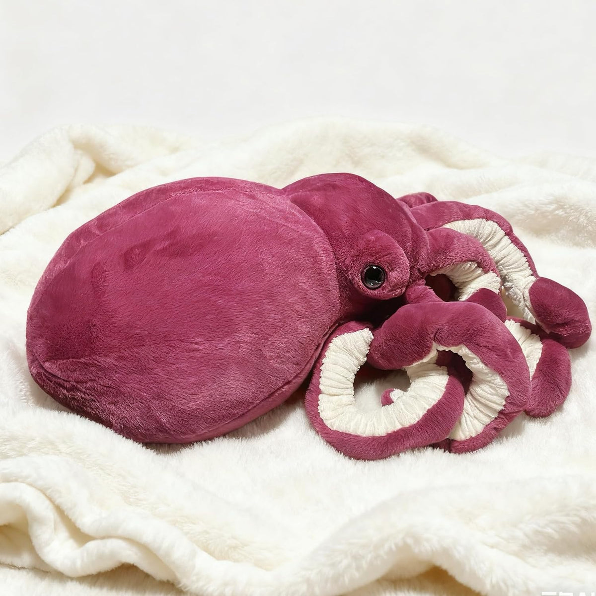 AIRROAD Pulpo gigante de peluche (rojo) de 36 pulgadas de largo, ta...