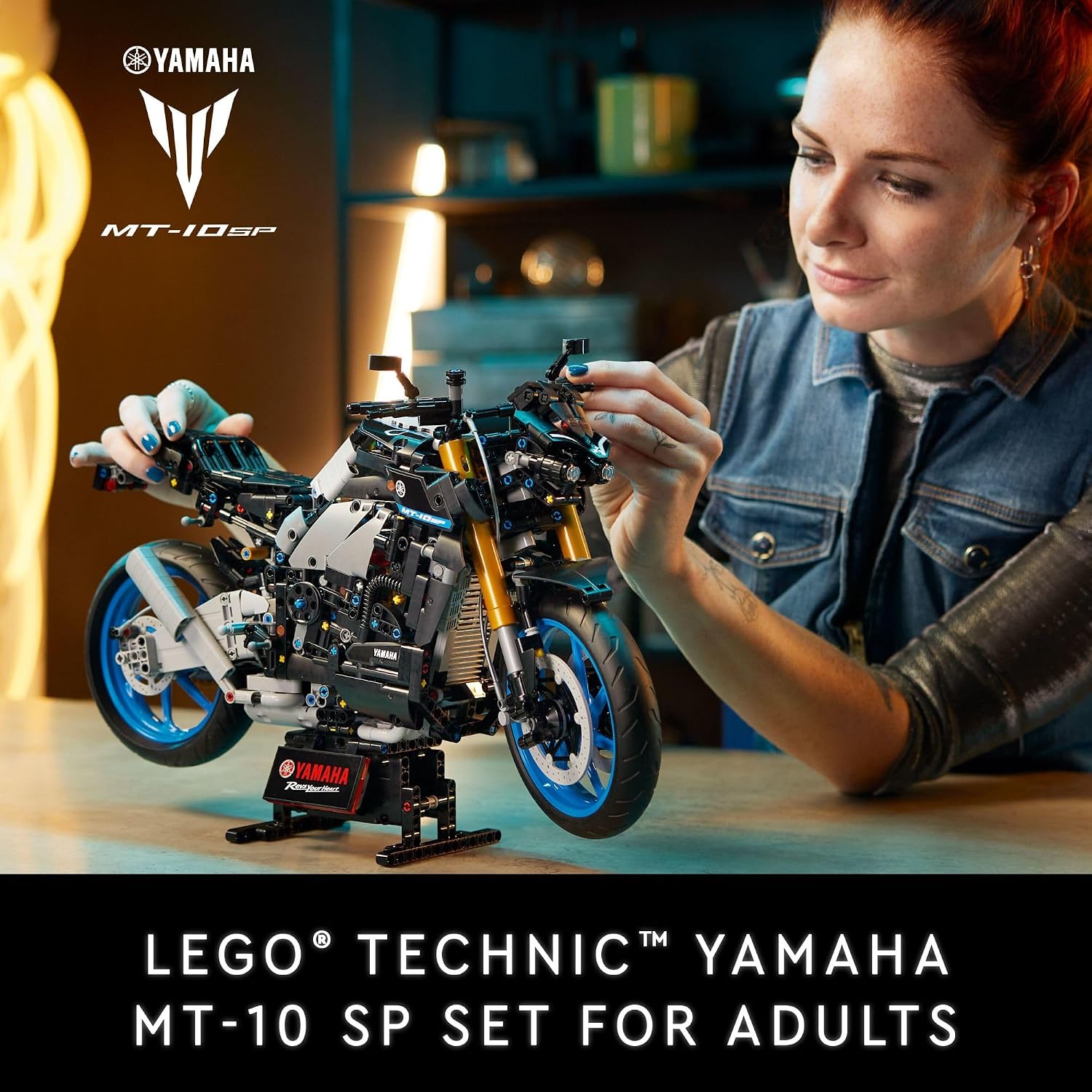 LEGO Technic Yamaha MT-10 SP - Juego de construcción para adultos,...