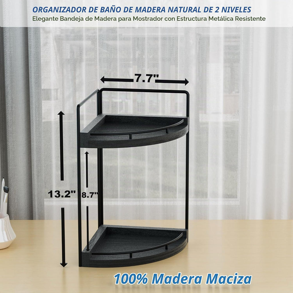 CeleVista Organizador esquinero para encimera de baño, almacenamien...