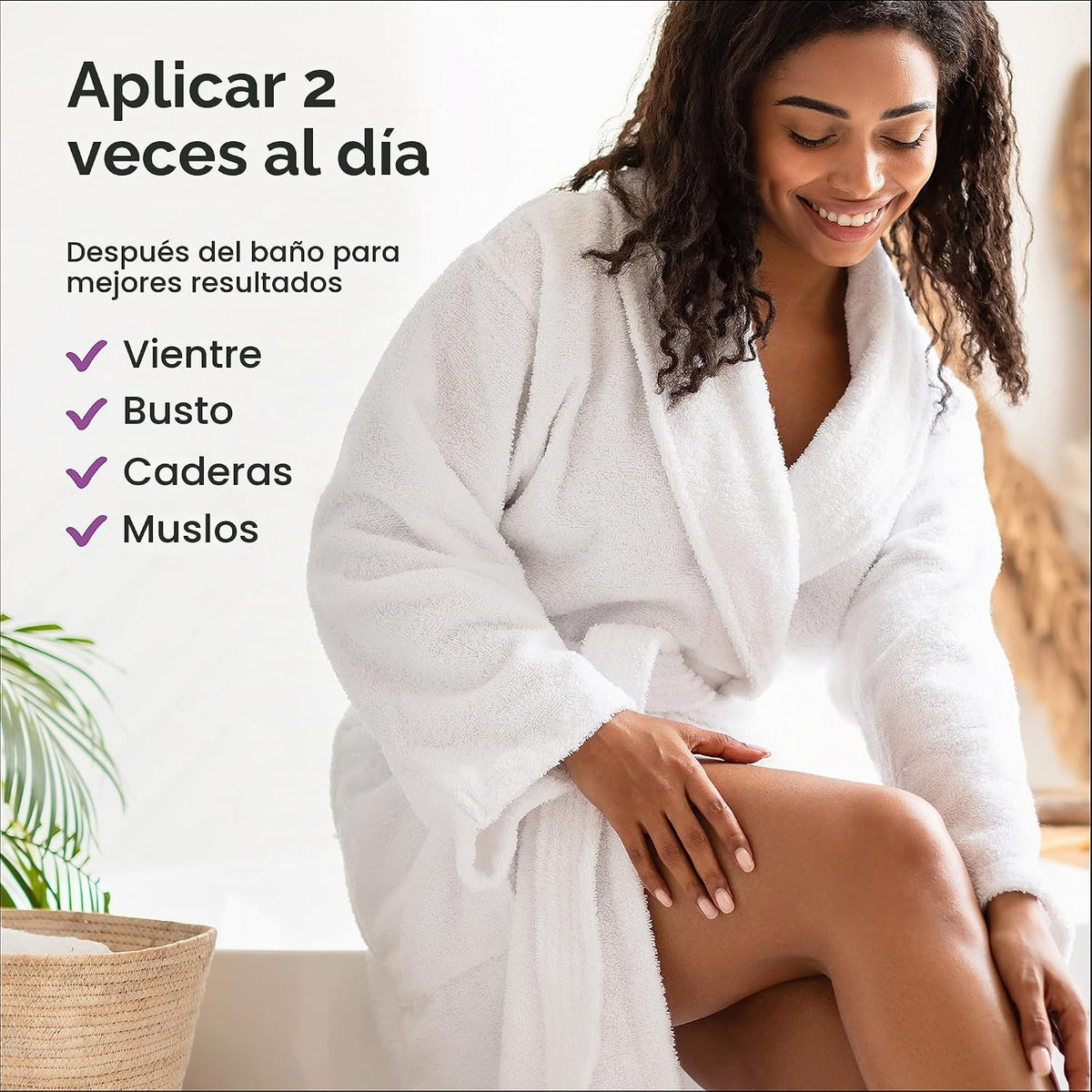 TriLASTIN Crema de estrías para el embarazo, crema hidratante para...