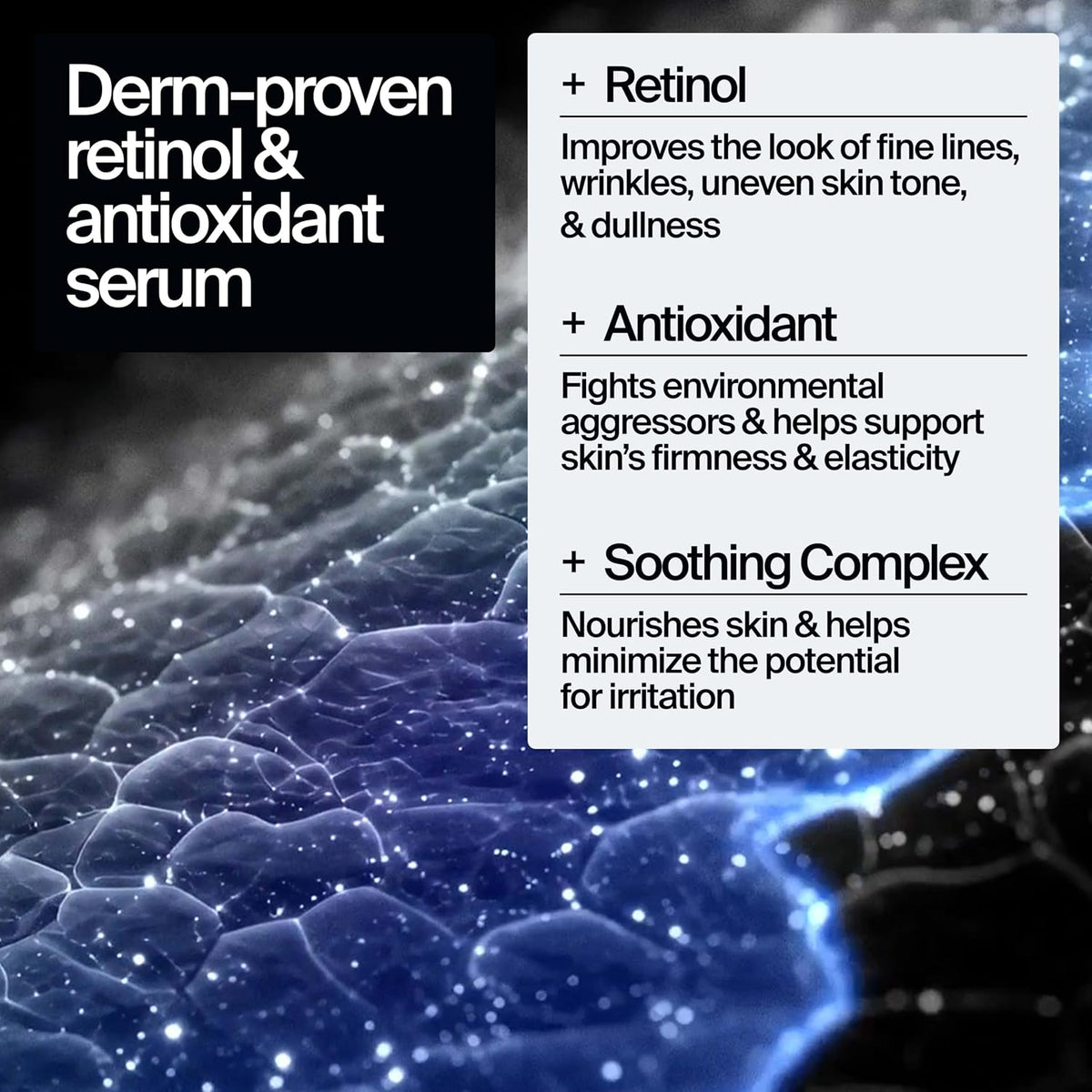 Neutrogena - Suero de renovación de retinol para reparación rápida...