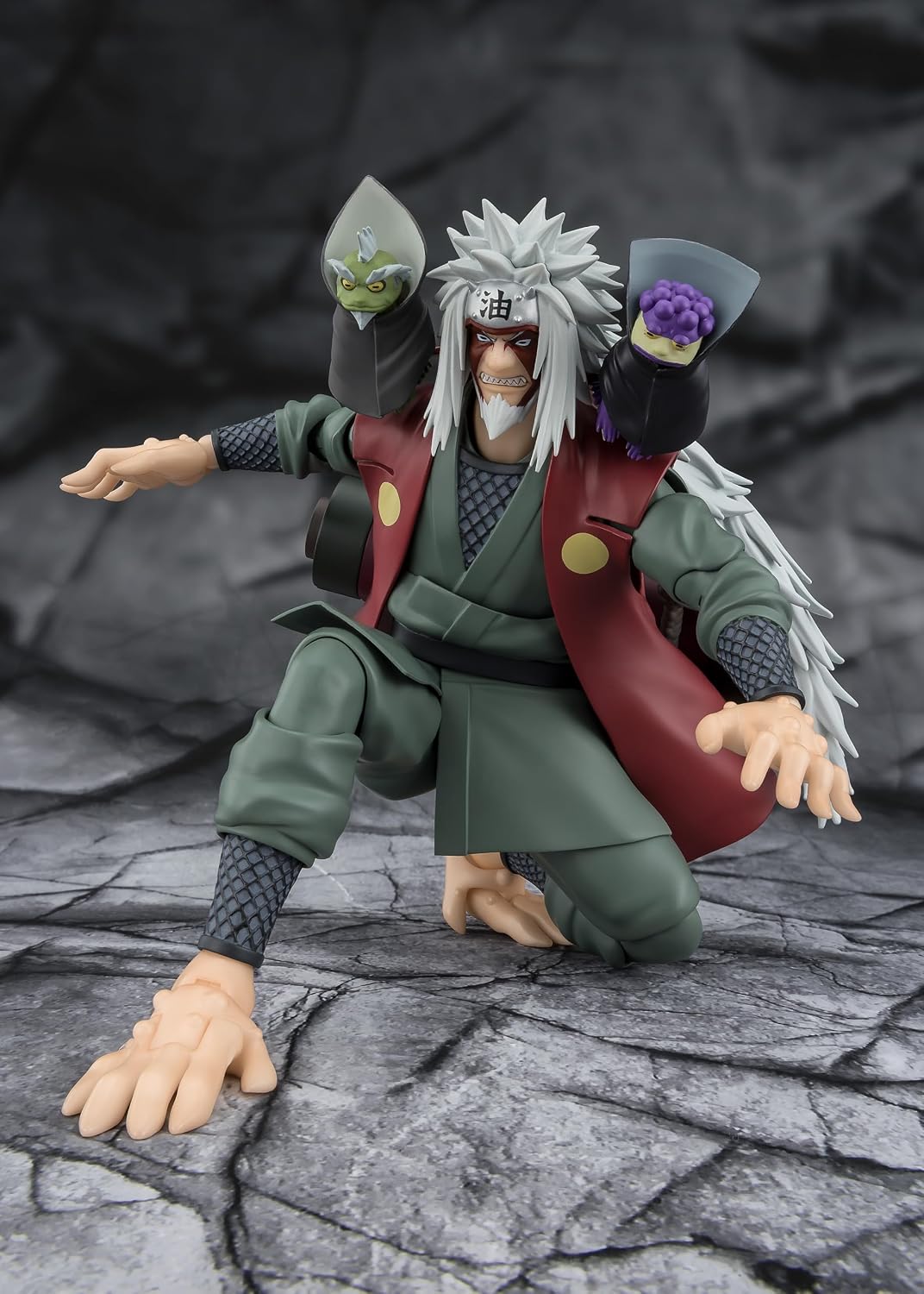 TAMASHII NATIONS - Naruto - Jiraiya -Maestro Heroico de la Hoja Ocu...