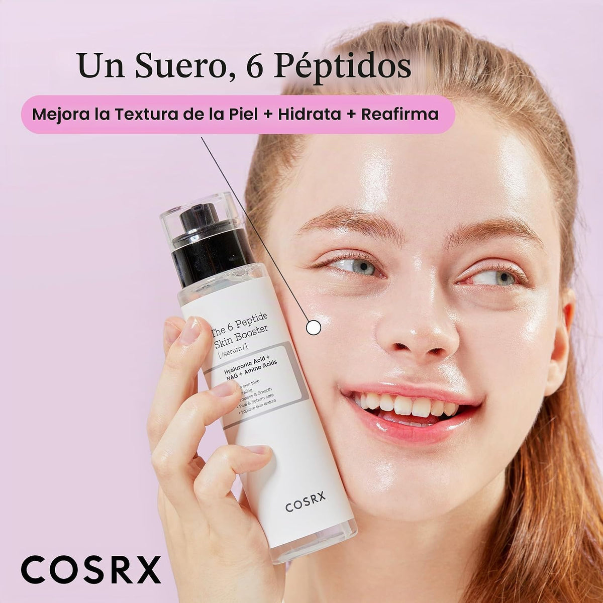 COSRX Peptide Skin Care Set - 6X Booster Toner Serum + Colágeno Hid...